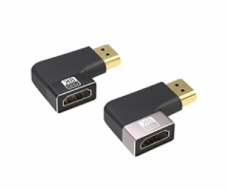 PREMIUMCORD Adaptér spojka 8K HDMI A - HDMI A, F/M, do úh...