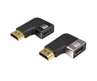 PREMIUMCORD Adaptér spojka 8K HDMI A - HDMI A, F/M, do úh...