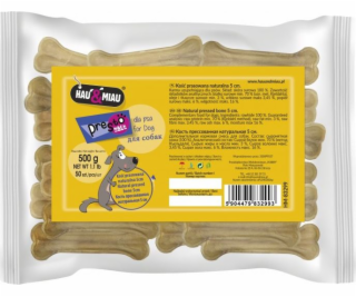 Hau Miau PRESSED BONE NATURAL, 5 cm, 50 ks/bal., 500 g/ba...