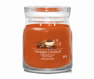 Svíčka ve skleněné dóze Yankee Candle, Skořicová tyčinka,...