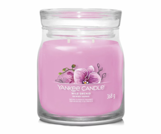 Svíčka ve skleněné dóze Yankee Candle, Divoká orchidej, 3...