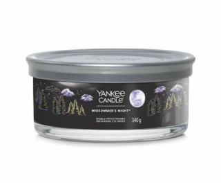 Svíčka ve skleněném válci Yankee Candle, Letní noc, 340 g