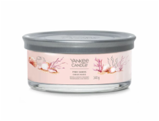 Svíčka ve skleněném válci Yankee Candle, Růžové písky, 340 g