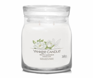 Svíčka ve skleněné dóze Yankee Candle, Bílá gardénie, 368 g