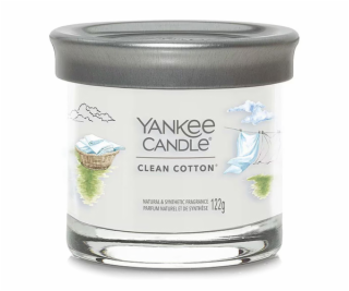 Svíčka ve skleněném válci Yankee Candle, Čistá bavlna, 122 g