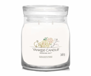 Svíčka ve skleněné dóze Yankee Candle, Svatební den, 368 g