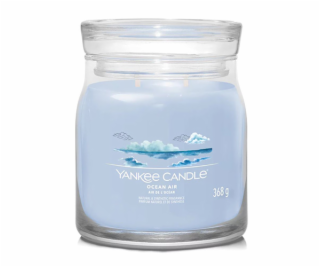 Svíčka ve skleněné dóze Yankee Candle, Oceánský vzduch, 3...