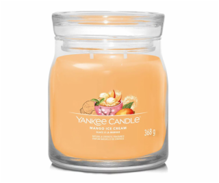 Svíčka ve skleněné dóze Yankee Candle, Mangová zmrzlina, ...