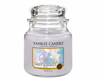 Svíčka ve skleněné dóze Yankee Candle, Sladké nic, 410 g