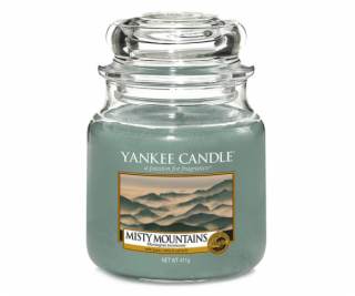 Svíčka ve skleněné dóze Yankee Candle, Mlžné hory, 410 g