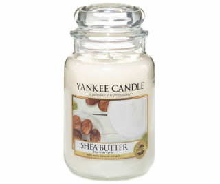 Svíčka ve skleněné dóze Yankee Candle, Bambucké máslo, 623 g