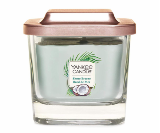 Svíčka ve skleněné váze Yankee Candle, Mořský vánek, 96 g