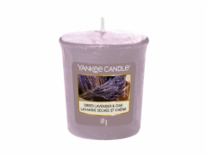 Svíčka Yankee Candle, Sušená levandule a dub, 49 g