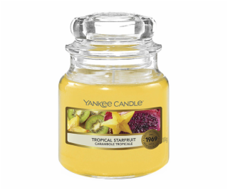 Svíčka ve skleněné dóze Yankee Candle, Tropická karambola...