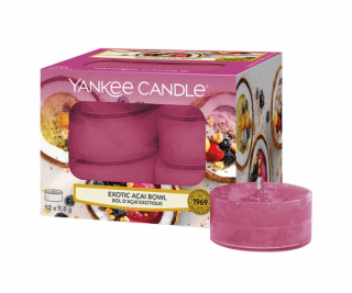 Svíčky čajové Yankee Candle, Miska exotických chutí, 12 ks