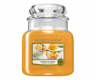 Svíčka ve skleněné dóze Yankee Candle, Mangová zmrzlina, ...