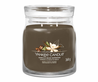 Svíčka ve skleněné dóze Yankee Candle, Espresso s vanilko...