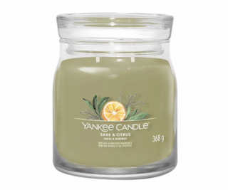 Svíčka ve skleněné dóze Yankee Candle, Šalvěj a citrus, 3...