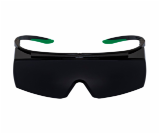 uvex super f OTG welding safety spectacles black/green