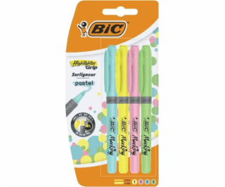 Bic PASTELOVÉ ZVÝRAZŇOVAČE 4 KUSY MIX BIC 964859