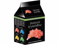 Ranní vědecké hračky Pěstování krystalů - červená