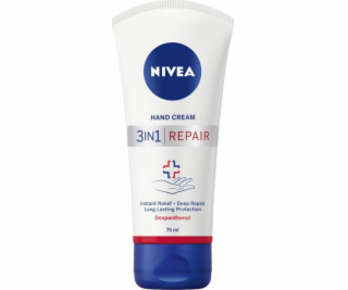 Nivea Hand Cream 3v1 Repair regenerační krém na ruce 75ml