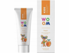 Woom WOOM PASTE KIDS 3-8l PEACH.50ml