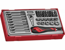 TENG TOOLS 49-Element šroubovák sada s teols ttmdq49 zaměnitelnými jeskyně