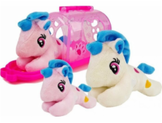 LEANToys Import LEANToys Little Unicorn s maskotem Transporter