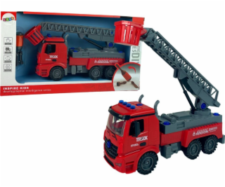 Import leantoys Fire Department Demontážní Červený DIY šr...