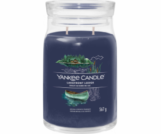 Svíčka ve skleněné dóze Yankee Candle, Chata u jezera, 567 g