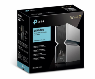 WiFi router TP-Link Archer BE800 AXE19000, WiFi 7, 1x 10G...