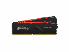 Kingston FURY Beast DDR4 16GB (Kit 2x8GB) 3600MHz DIMM CL17 RGB