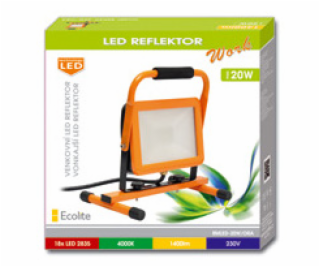 ECOLITE LED reflektor se stojanem 100W, 8000lm, 4000K, IP...