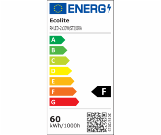 ECOLITE LED reflektor se stativem 2x30W, 4800lm, 4000K, I...