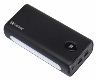 Sandberg Charger 35W 2v1, pro porty USB-C a USB-A, bílá