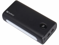 Sandberg Charger 35W 2v1, pro porty USB-C a USB-A, bílá