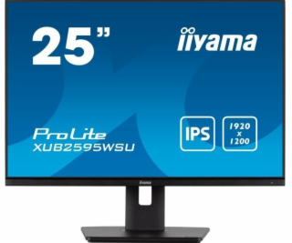 iiyama ProLite/XUB2595WSU-B5/25 /IPS/1920x1200/75Hz/4ms/B...