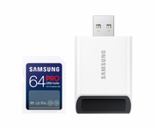 Samsung SDXC 64GB PRO ULTIMATE + USB adaptér