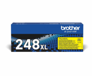 Brother - TN248XLY,yellow toner (až 2 300 stran)