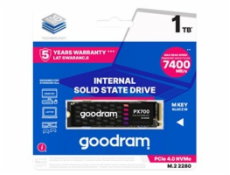 GOODRAM SSD PX700 1TB, M.2 2280 , PCIe Gen4x4, NVMe