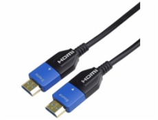 PREMIUMCORD Ultra High Speed HDMI 2.1 optický kabel 8K@60Hz 4K@120Hz 15m zlacený