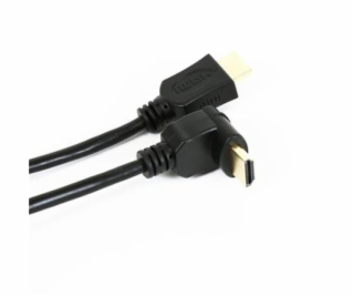 OMEGA OCHK34 KABEL HDMI v.1.4 GOLD ANGULAR 3M BLISTER