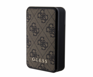 Guess PU 4G Leather Powerbanka 10000mAh, hnědá Nové