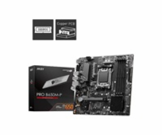 MSI MB Sc AM5 PRO B650M-P, AMD B650, 4xDDR5, 1xDP, 1xHDMI...