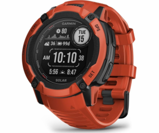 Garmin Instinct 2X Solar Flame Red