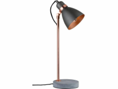 Stolní lampa Paulmann Neordic Orm Stolní lampa max. 1x20W E27 230V šedá/měď kov/beton