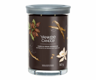 Svíčka ve skleněném válci Yankee Candle, Espresso s vanil...