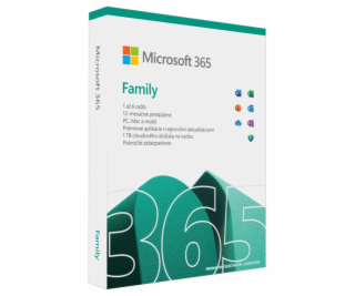 Microsoft 365 Family SK (1rok)