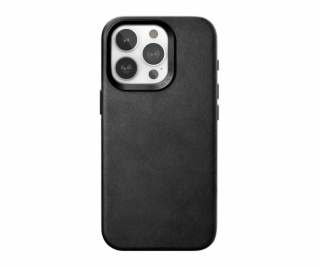 Woodcessories Bio Leather Case MagSafe iPhone 15 Pro Black